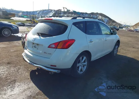 2009 Nissan Murano Sl from USA, damaged, VIN JN8AZ18W19W102897